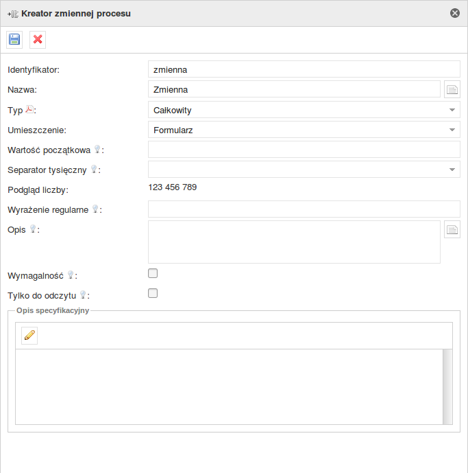 PlusWorkflow Editor > 4.5.1. Typ zmiennej procesu - Całkowity > image2019-2-26 22:4:37.png