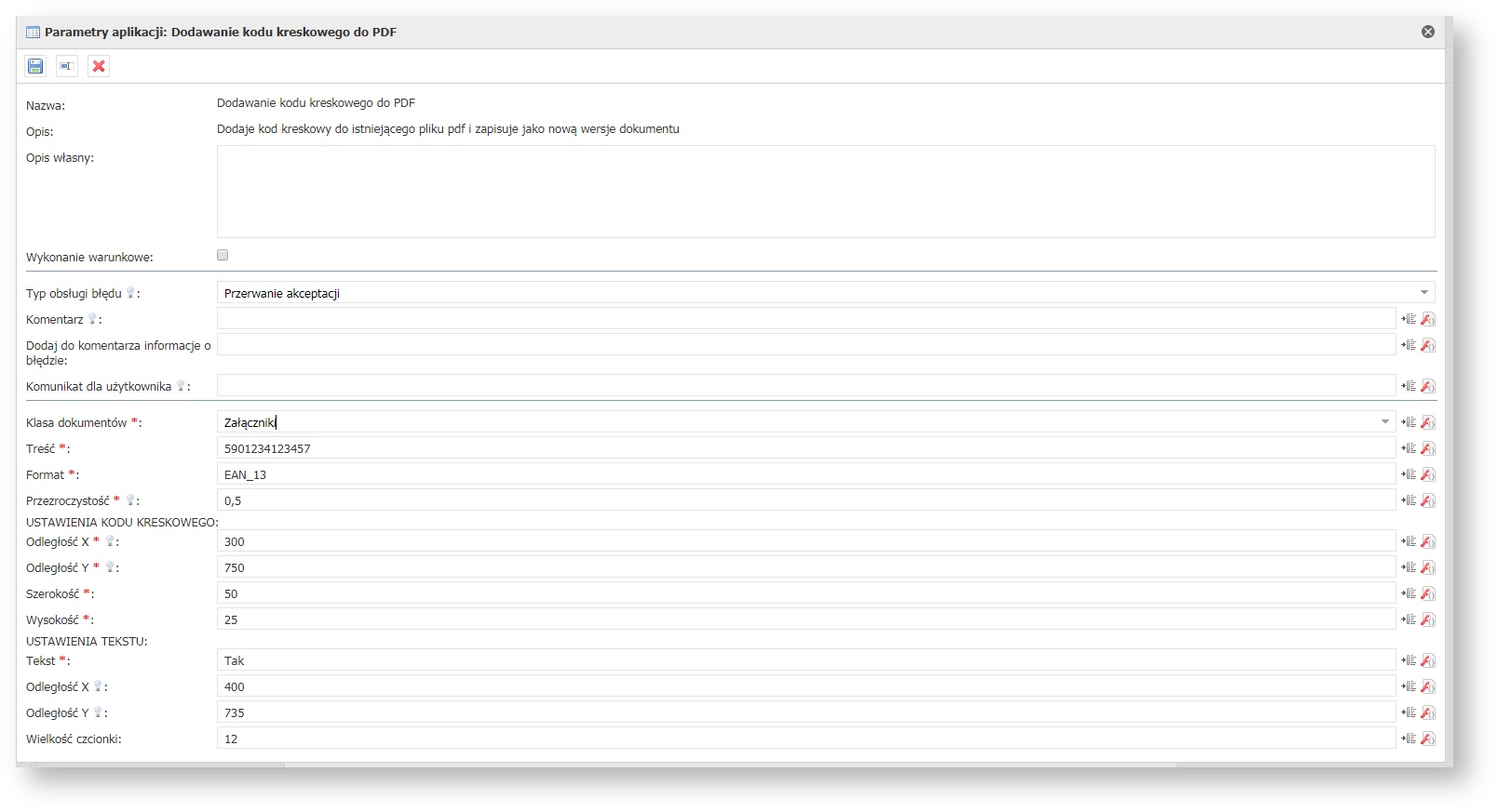 Dostępne Wtyczki i Moduły (Uniwersalne komponenty PWE Home) > @Deprecated Dodawanie kodu kreskowego do PDF > image2019-5-30 11:18:55.png