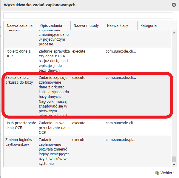 Dostępne Wtyczki i Moduły (Uniwersalne komponenty PWE Home) > Store spreadsheet in DB > image2019-5-14 14:22:27.png