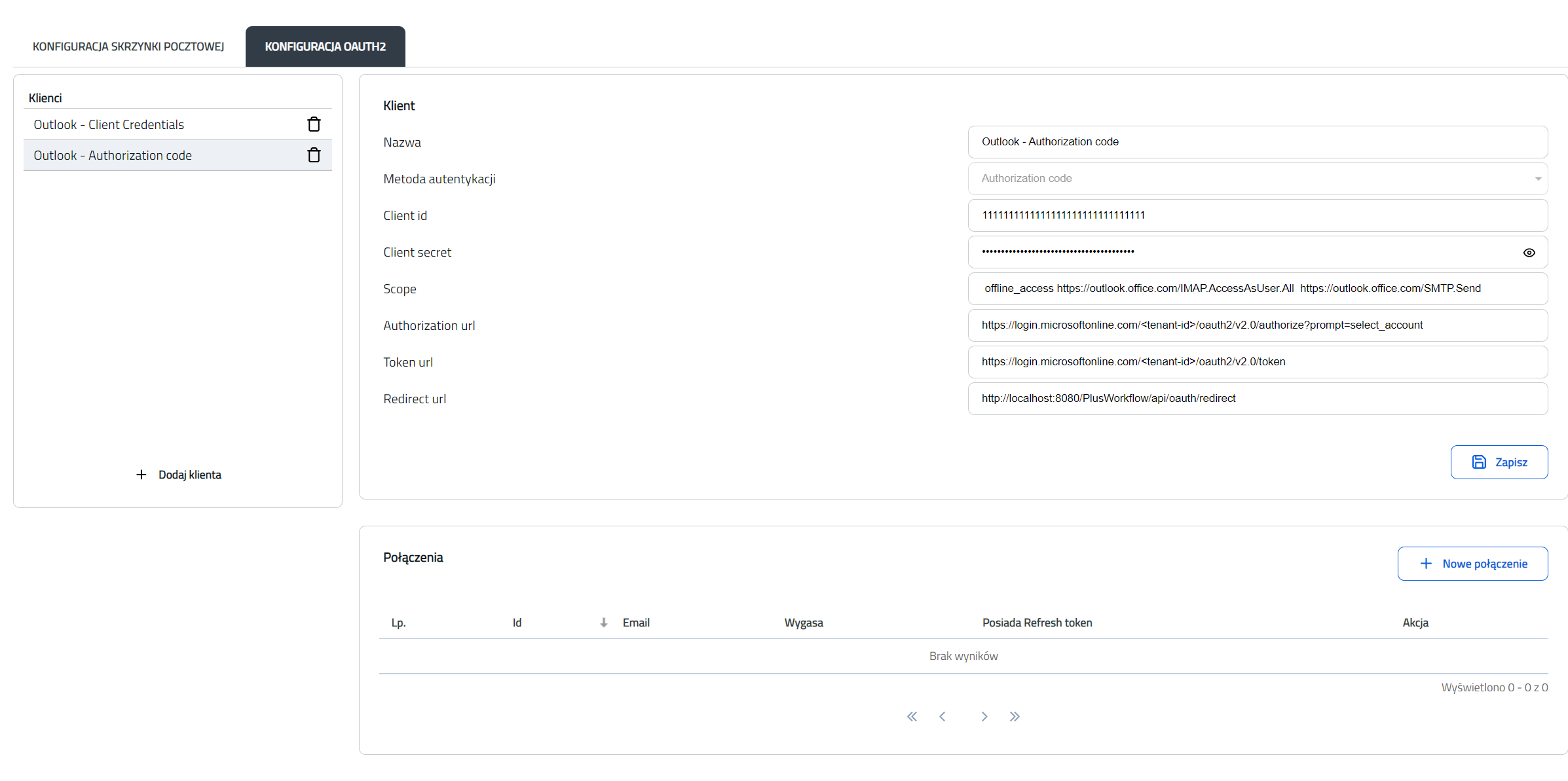 PlusWorkflow > Konfiguracja skrzynek pocztowych > localhost_8080_plusworkflow_web_war_exploded_Admin.do (12).png