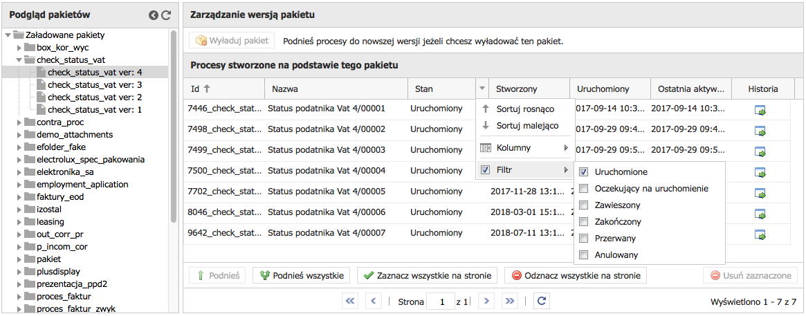 PlusWorkflow > Zarządzanie pakietami > pakiety-filtr2.png