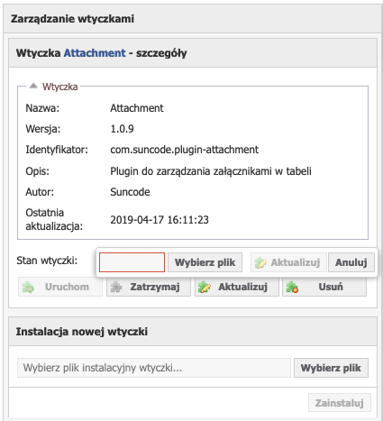 PlusWorkflow > Zarządzanie wtyczkami > aktualizacja-wtyczki.png
