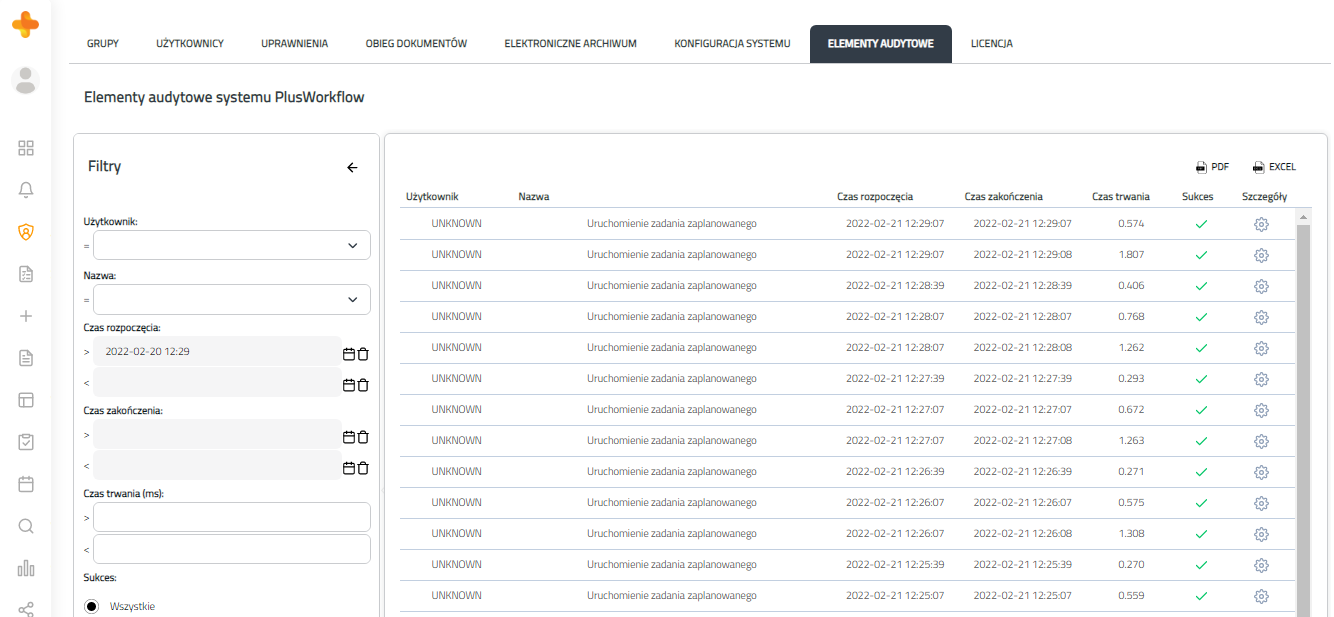 PlusWorkflow > Audyty systemu > Przechwytywanie.PNG