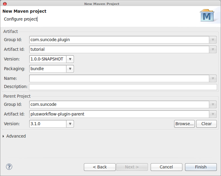 PlusWorkflow > 1. Stworzenie projektu wtyczki > New Maven Project _016.png