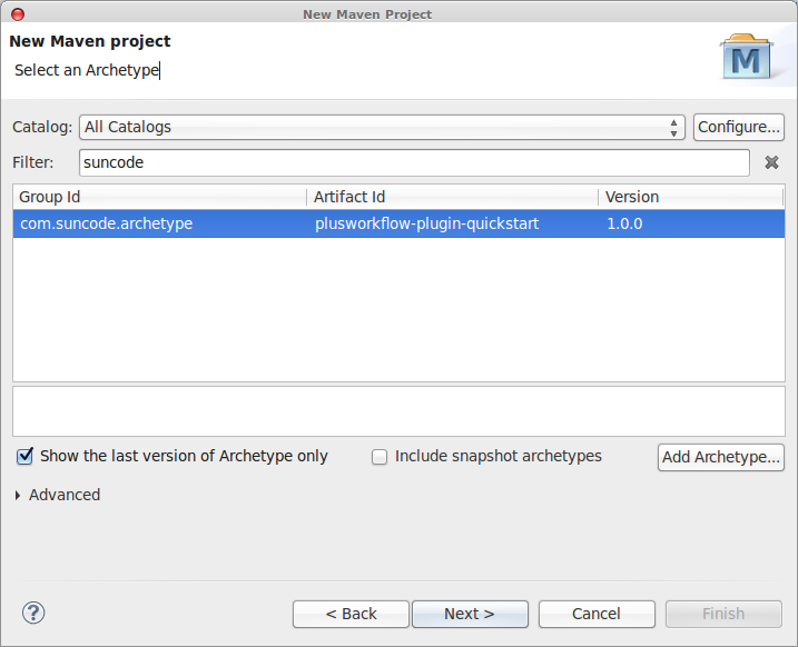 PlusWorkflow > 1. Stworzenie projektu wtyczki > New Maven Project _017.png